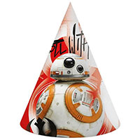 Колпак Звездные войны 8 6шт