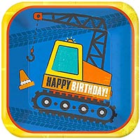 Тарелки малые Стройка, 8 штук