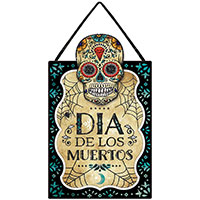 Баннер Мексиканский Череп 27х43 см