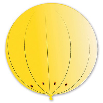 Гигант сфера 2,9 м желтый/G