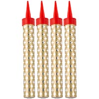 Торт Свечи фонтаны однотонное пламя 10см, 4шт 1502-5199