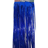 Дождик синий 5шт. (20см/1м каждый)