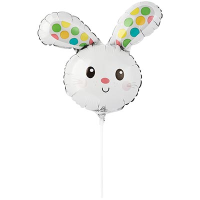 Зайка Шар мини фигура Заяц голова 1206-1450