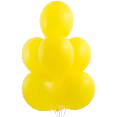 Шарики из латекса Шарик 32см, цвет 006 Пастель Yellow