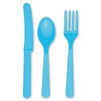 Голубая Столовые приборы Голубые Карибы,8 персон 1502-1083