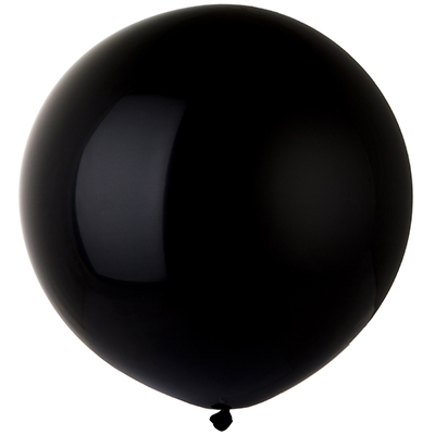 Шарики из латекса Большой шар 100см 14 черный