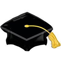 Шар фигура Шапочка выпускника классика