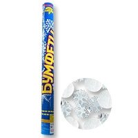 Хлопушка бумфети Снежинки, 60 см