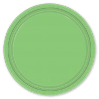 Тарелки зеленые Киви, 8 штук
