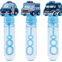 Машинки Мыл пузыри Мини Палочка Полиция 35мл3шт 1504-0776