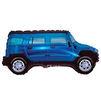 Шар фигура Джип синий