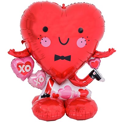 Шарики из фольги Шар фигура под воздух 108см Сердце