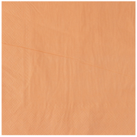 Оранжевая Салфетка персиковая 33см 12шт 1502-6228