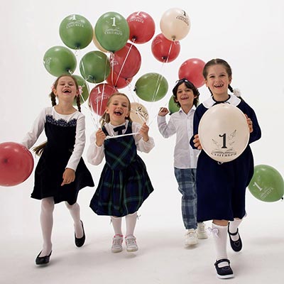 Шарики из латекса Шары 35см с рис. 1 Сентября День Знаний