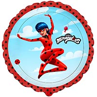 Шарик 45см Леди Баг в полёте