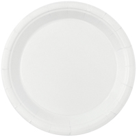 Тарелка белая 17см 6шт
