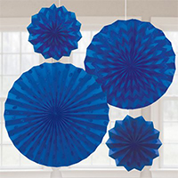 Фант Br Rl Blue горош-шеврон блеск 4шт