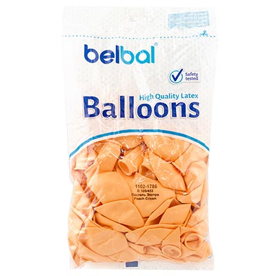 Шарики из латекса Шарик 32см, цвет 453 Пастель Peach Cream