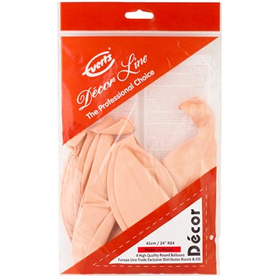 Шарики из латекса Шар персик 61см, 720 Peach