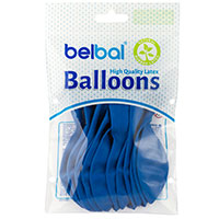 Синяя Шарики 32см, 12штук, пастель Mid Blue 1102-2767