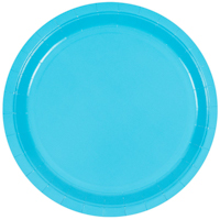 Голубая Тарелка голубая 23см 6шт 1502-6082