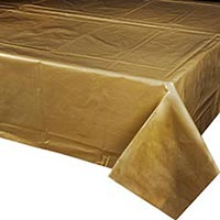 Золотая Скатерть золотая Сатин 120х180 см 1502-4147