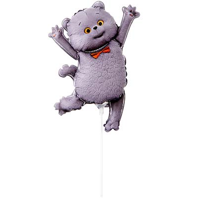 Шарики из фольги Шар мини-фигура Кот Басик