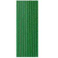 Трубочки блестящие мятные, 12 штук