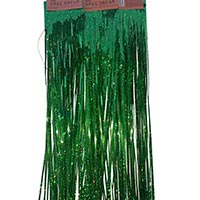 Новый год Дождик зеленый 5шт. (20см/2м каждый) 1505-2488