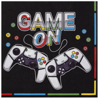 Level Up! Джойстик Салфетка GAME ON 33см 12шт 1502-6565