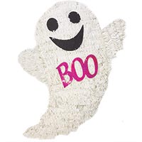 Привидение подвесное, мишура, 42 см