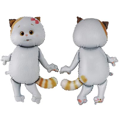 Шарики из фольги Шар ФИГУРА Басик Кошечка Ли-Ли