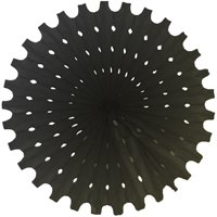 Черная Фант бумажный черный 40см 1409-0169