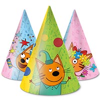 Три Кота Колпаки Три Кота, играем вместе (6шт.) 1501-7178