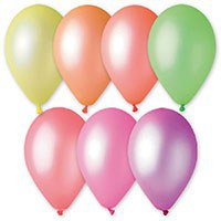 Шарики неон 18см, 20шт