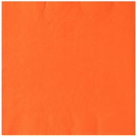 Оранжевая Салфетка оранжевая 33см 12шт 1502-6207