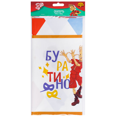 Скатерти Скатерть п/э Буратино 130х180см