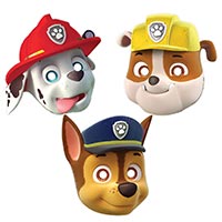 Маски Щенячий Патруль, 8 штук