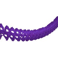 Фиолетовая Гирлянда бум Декор фиолетовая 3,6м 1404-0450