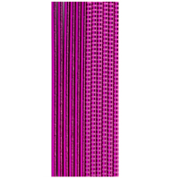 Розовая Трубочки для коктейля блеск ярко-розовые 1502-4866