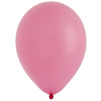 Розовая Шары 25см пастель ярко-розовые 1102-1561