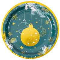 Изумрудная зима Тарелка Изумрудная Зима 17см 6шт 1502-5902