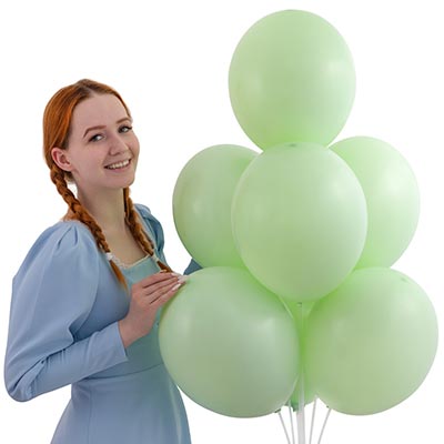 Шарики из латекса Шарик 32см, цвет 452 Пастель Kiwi Cream