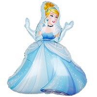 Шар фигура Принцесса Золушка танцующая