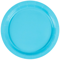Голубая Тарелка голубая 17см 6шт 1502-6083