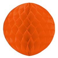 Шар бумажный оранжевый, 30 см