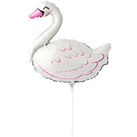 Шар мини-фигура Лебедь