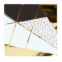 Салфетки Мятная Роскошь 33см, 6шт