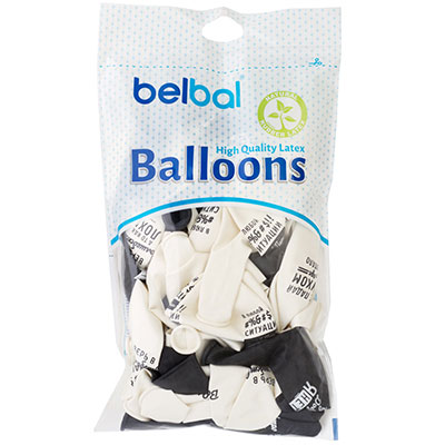 Шарики из латекса Шары с рисунком 36см Про Него