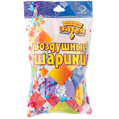 Шарики из латекса Шары 30см Поздравляю! Весёлая Затея